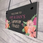 Personalised Summer House Garden Shed Sign Novelty Garden Gift