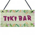 Tiki Bar Accessories Home Bar Decor Novelty Hanging Sign Decor