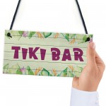 Tiki Bar Accessories Home Bar Decor Novelty Hanging Sign Decor