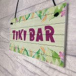 Tiki Bar Accessories Home Bar Decor Novelty Hanging Sign Decor