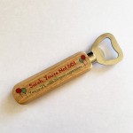 Novelty 60th Birthday Gift For Mum Dad Friend Wood Bottle Opener