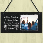 PERSONALISED Picture Plaque For Best Friend Birthday Xmas