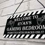 Funny Gamer Gift Playstation Lover Gift Games Room Bedroom