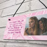 PERSONALISED Image Sign Birthday Christmas Gift For Best Friend