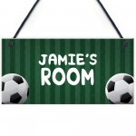 Football Bedroom Sign Gift For Boys Novelty Birthday Gift