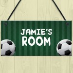 Football Bedroom Sign Gift For Boys Novelty Birthday Gift