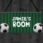 Football Bedroom Sign Gift For Boys Novelty Birthday Gift