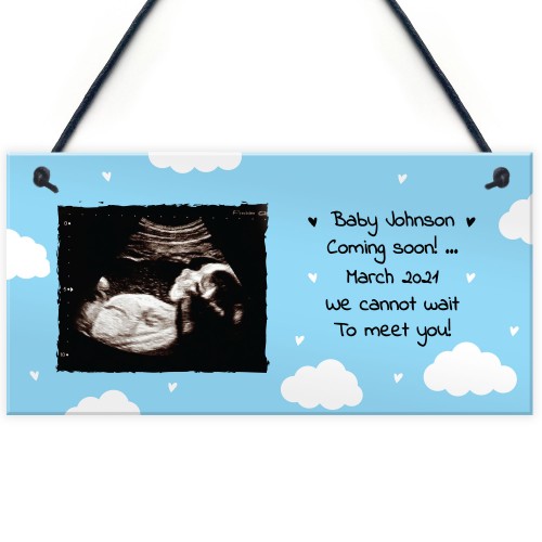 PERSONALISED Baby Scan Gift For Mummy To Be Birthday Xmas