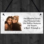 PERSONALISED Best Friend Image Plaque For Birthday Xmas