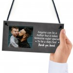 PERSONALISED Image Plaque For Step Dad Birthday Christmas