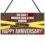 Post Lockdown Anniversary Gift Isolation Quarantine Funny Humour