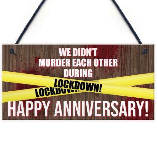 Post Lockdown Anniversary Gift Isolation Quarantine Funny Humour