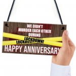 Post Lockdown Anniversary Gift Isolation Quarantine Funny Humour