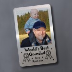 PERSONALISED Photo Wallet Card Best Grandad Birthday Xmas