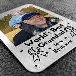 PERSONALISED Photo Wallet Card Best Grandad Birthday Xmas