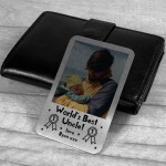 Best Uncle PERSONALISED Wallet Insert Uncle Birthday Xmas