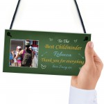 Best Childminder PERSONALISED Photo Plaque Thank You Birthday