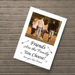 PERSONALISED Friendship Photo Print Gift For Friends Birthday