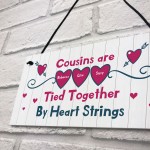 PERSONALISED Cousin Plaque Gift For Birthday Xmas Thankyou