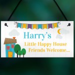 Playhouse Wendy House Sign Bedroom Plaque PERSONALISED