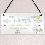 Personalised Childrens Playhouse Bedroom Wendy House Door Sign