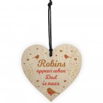 PERSONALISED Memorial Plaque For Mum Dad Nan Robins Appear