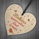 PERSONALISED Memorial Plaque For Mum Dad Nan Robins Appear