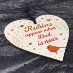 PERSONALISED Memorial Plaque For Mum Dad Nan Robins Appear