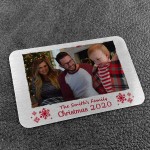 PERSONALISED Photo Metal Wallet Insert Christmas Memory Gift