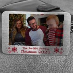 PERSONALISED Photo Metal Wallet Insert Christmas Memory Gift