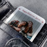 PERSONALISED Photo Wallet Card Insert Xmas Gift For Husband