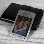 Funny Joke Fathers Day Gift For Dad Personalised Metal Card