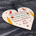 Personalised Gift For Nursery School Teacher Assistant Heart