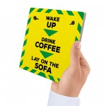 Novelty Lockdown Coffee Lovers Gift Sign