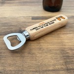 Funny Lockdown Quarantine Gift Bottle Opener Dad Grandad Uncle