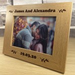 PERSONALISED Photo Frame For Couple Anniversary Christmas Gift