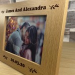 PERSONALISED Photo Frame For Couple Anniversary Christmas Gift