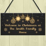 Christmas Decoration For Home PERSONALISED Family Gift