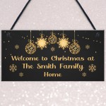 Christmas Decoration For Home PERSONALISED Family Gift