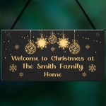 Christmas Decoration For Home PERSONALISED Family Gift