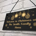 Christmas Decoration For Home PERSONALISED Family Gift