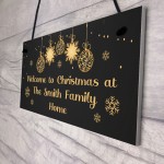 Christmas Decoration For Home PERSONALISED Family Gift