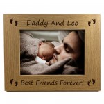 Daddy and Son Daughter 7x5 Personalised Frame Gift Birthday