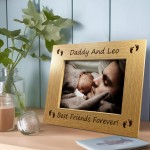 Daddy and Son Daughter 7x5 Personalised Frame Gift Birthday