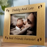 Daddy and Son Daughter 7x5 Personalised Frame Gift Birthday