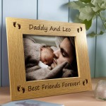 Daddy and Son Daughter 7x5 Personalised Frame Gift Birthday