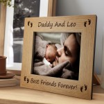 Daddy and Son Daughter 7x5 Personalised Frame Gift Birthday