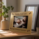 Daddy and Son Daughter 7x5 Personalised Frame Gift Birthday