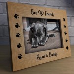 Gift For Family PERSONALISED Photo Frame For PET Dog Cat