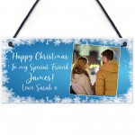 Christmas Gift For Best Friend PERSONALISED Photo Plaque